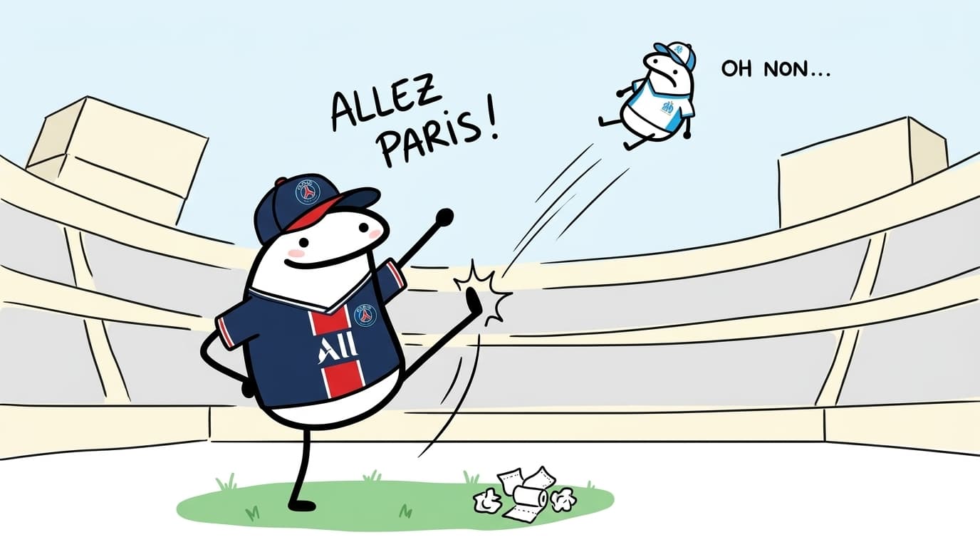 OM-PSG : un petit but d'écart, un gouffre d'absurdité